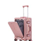Valise Cabine Multifonction 3-en-1 – Port Gobelet,🧳 Compartiment PC et Port USB