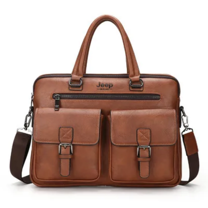 Sac Ordinateur Portable Homme Cartable de Travail Imperméable pour Professeurs