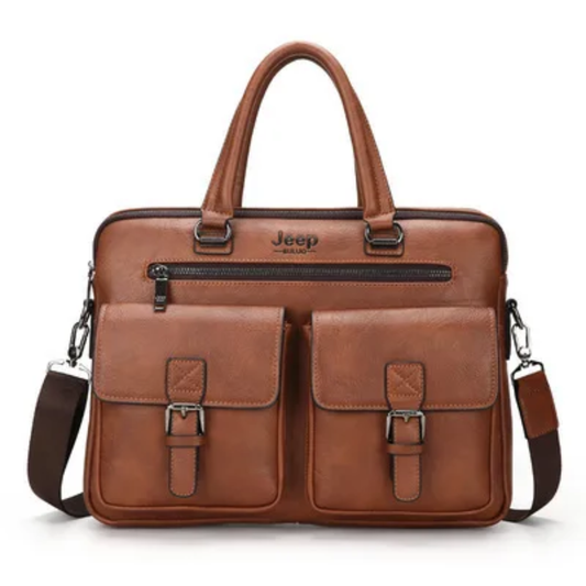 Sac Ordinateur Portable Homme Cartable de Travail Imperméable pour Professeurs