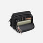 Sac bandoulière noir élégant et pratique pour un usage quotidien