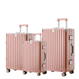 Ensemble de 3 Valises de Voyage Rigides – Cabine, Moyenne et Grande, Légères et Résistantes pour Bagages Avion