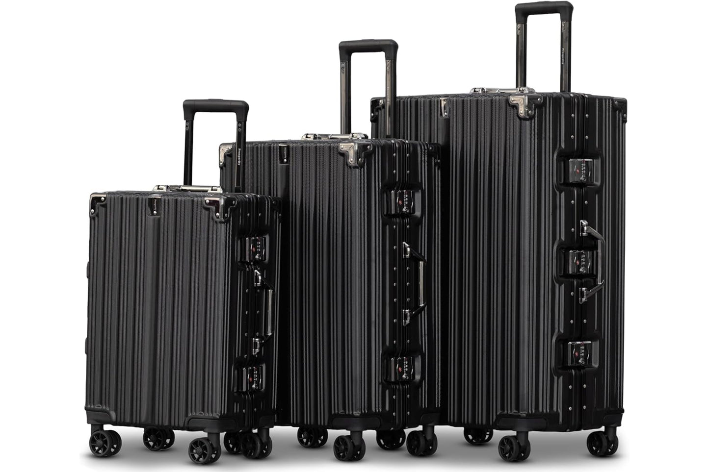 Ensemble 3 Valises de Voyage Rigides en Polycarbonate – Léger & Résistant