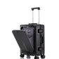 Valise Cabine Multifonction 3-en-1 – Port Gobelet,🧳 Compartiment PC et Port USB