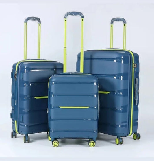 Ensemble de valises de voyage de luxe à roulettes 360%