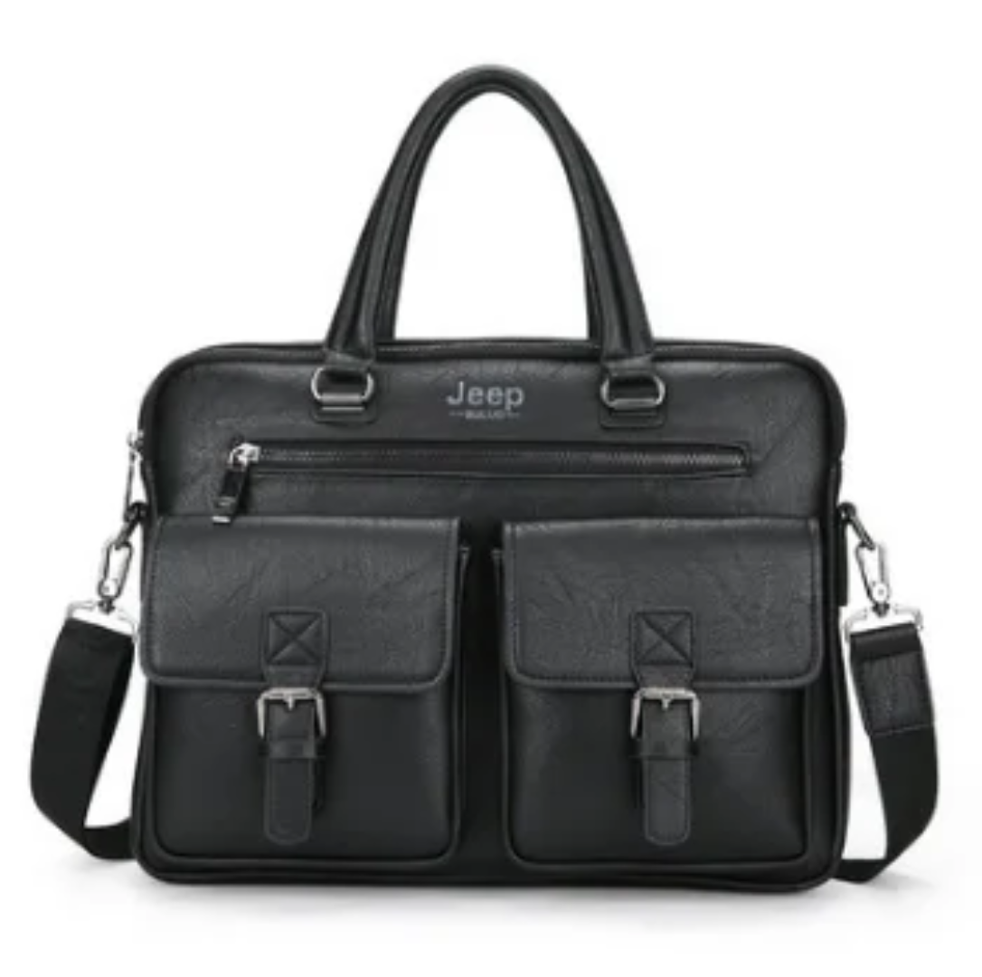 Sac Ordinateur Portable Homme Cartable de Travail Imperméable pour Professeurs