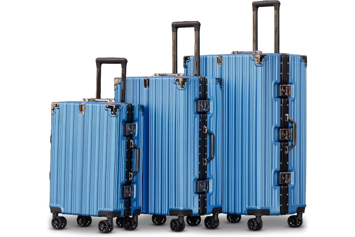 Ensemble 3 Valises de Voyage Rigides en Polycarbonate – Léger & Résistant