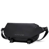 Arctic Hunter - Sac Banane / Shoulder Bag Multifonction Imperméable - Noir Premium