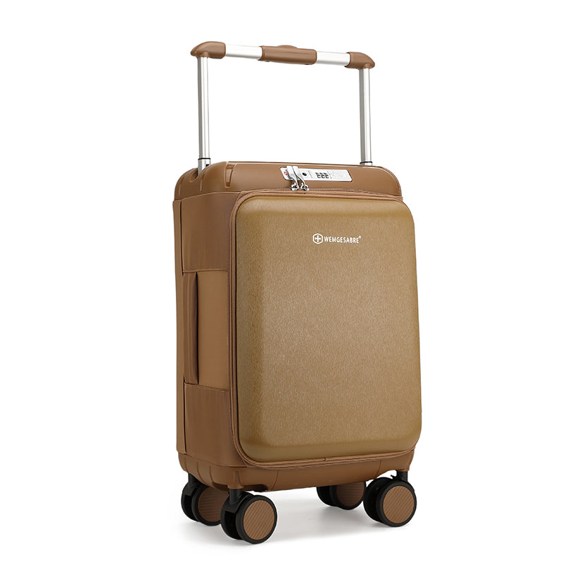 Valise Cabine Rigide Noire 4 Roues – Design Élégant & Maniable 🧳✨