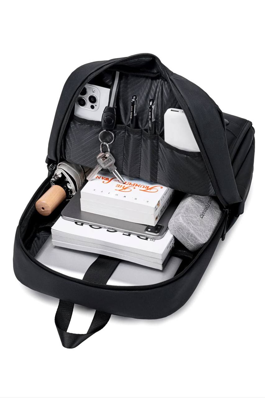 Sac à Dos Business Noir Élégant – Anti-Choc & Résistant à l’Eau 🎒🖤