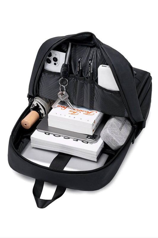 Sac à Dos Business Noir Élégant – Anti-Choc & Résistant à l’Eau 🎒🖤