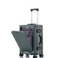 Valise Cabine Multifonction 3-en-1 – Port Gobelet,🧳 Compartiment PC et Port USB