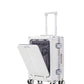 Valise Cabine Multifonction 3-en-1 – Port Gobelet,🧳 Compartiment PC et Port USB
